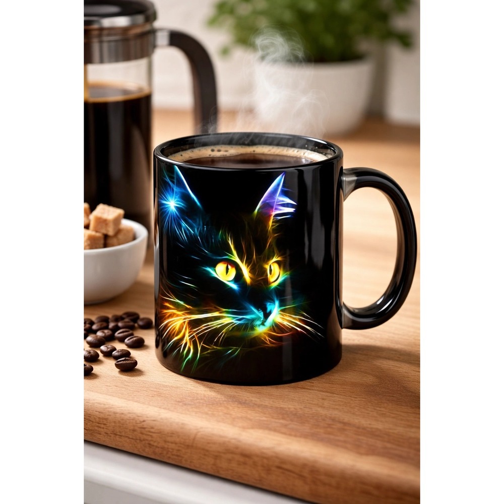Color Change Cat Mug